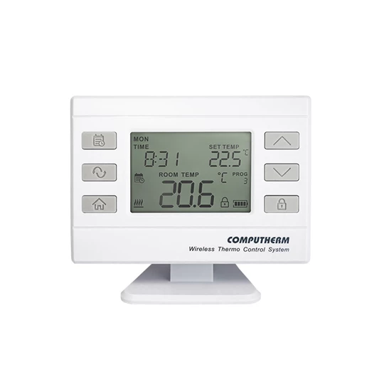 Computherm Q72RF (TRV) vez. nélküli prog. szobatermosztát állítómű vezérlésére