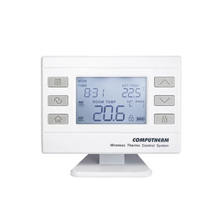 Computherm Q72RF (TRV) vez. nélküli prog. szobatermosztát állítómű vezérlésére