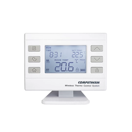 Computherm Q72RF (TRV) vez. nélküli prog. szobatermosztát állítómű vezérlésére