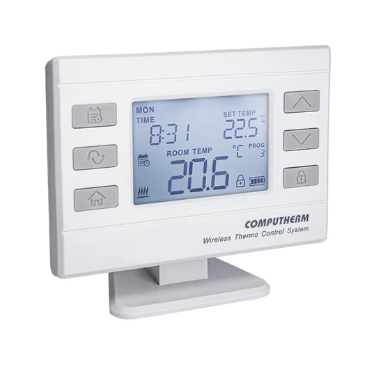 Computherm Q72RF (TRV) vez. nélküli prog. szobatermosztát állítómű vezérlésére