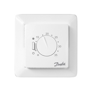 Danfoss ECtemp 532 vezetékes levegőhőmérséklet szabályozó, padló hőfok korlátozási funkcióval, max 3,4 kW