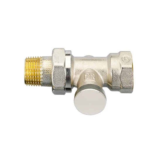 Danfoss RLV-S 1/2" egyenes radiátor visszatérő szelep