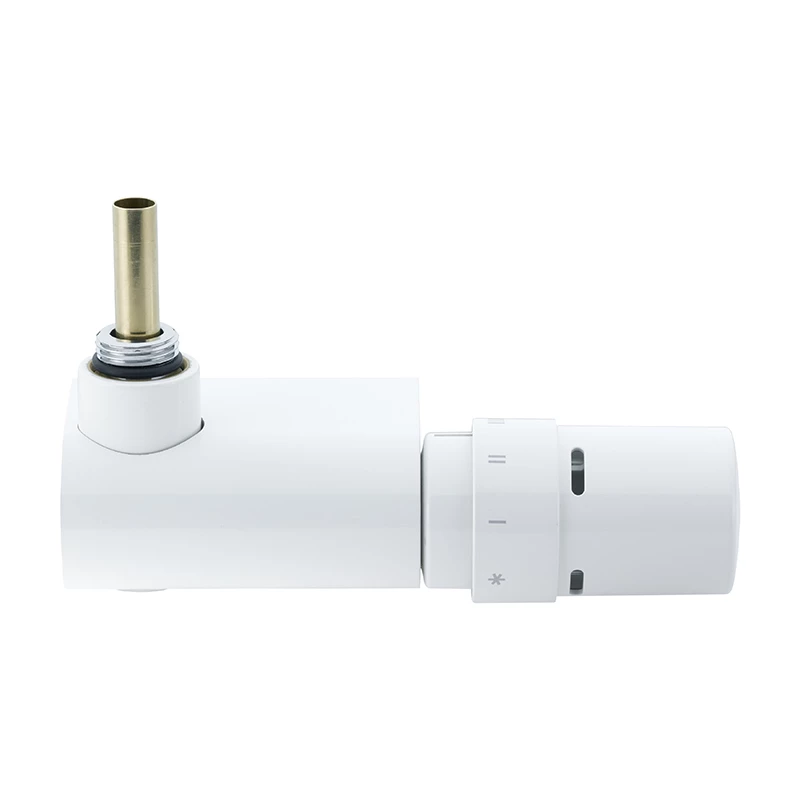 Danfoss VHX-Mono, lándzsás sarok radiátorszelep, RAX érzékelővel RAL9016