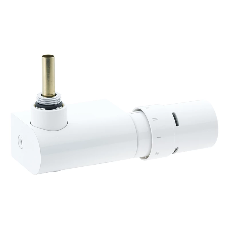 Danfoss VHX-Mono, lándzsás sarok radiátorszelep, RAX érzékelővel RAL9016