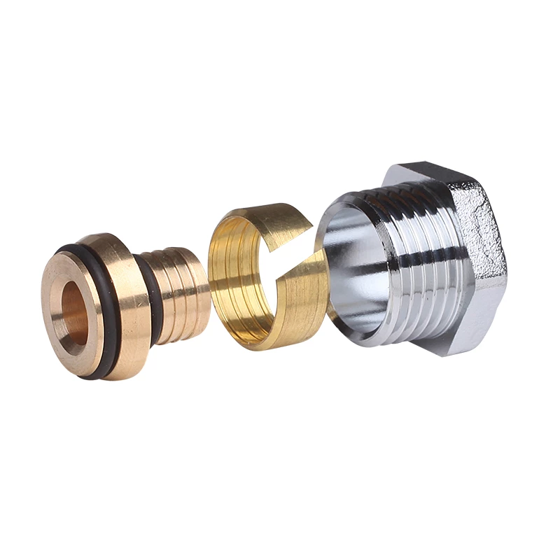 Danfoss szorító csavarzat  1/2" 16x2 mm alubetétes csőhöz