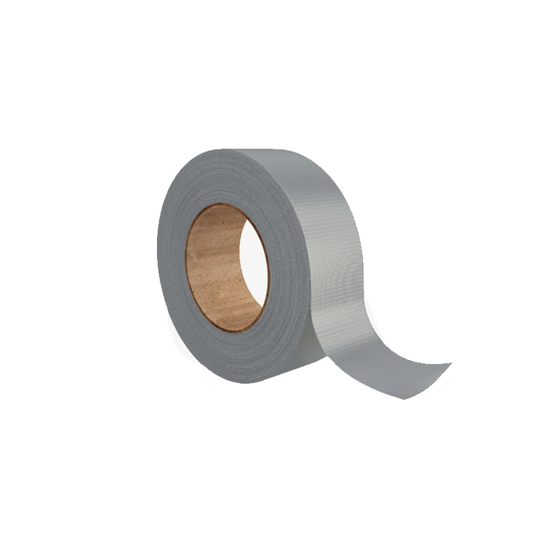 Szigetelő csőhéjhoz ragasztószalag, tekercses, 50 mm x 50 fm, Duct Tape szürke szövetszálas