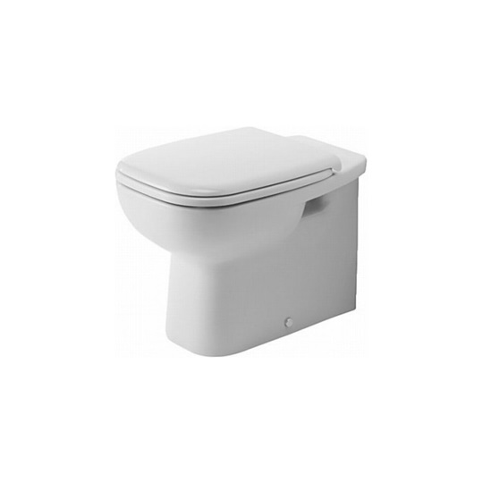 Duravit D-Code álló WC csésze, mélyöblítésű, hátsó kifolyású, fehér, falsík alatti tartályhoz