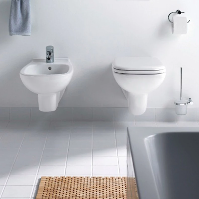 Duravit D-Code fali WC csésze, Compact, mélyöblítésű, fehér, 48 cm