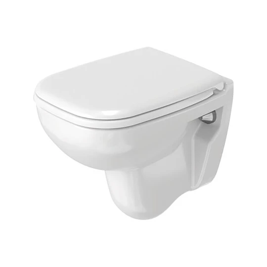 Duravit D-Code fali WC csésze, Compact, mélyöblítésű, fehér, 48 cm