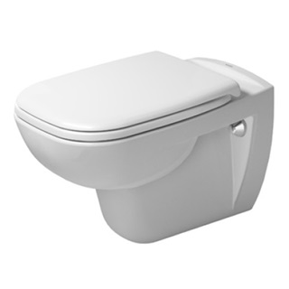 Duravit D-Code fali WC csésze, síköblítésű, fehér