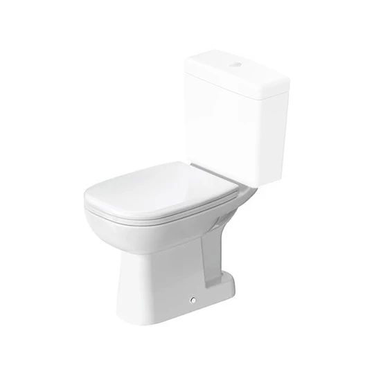 Duravit D-Code monoblokk WC csésze, mélyöblítésű, alsó kifolyású, fehér