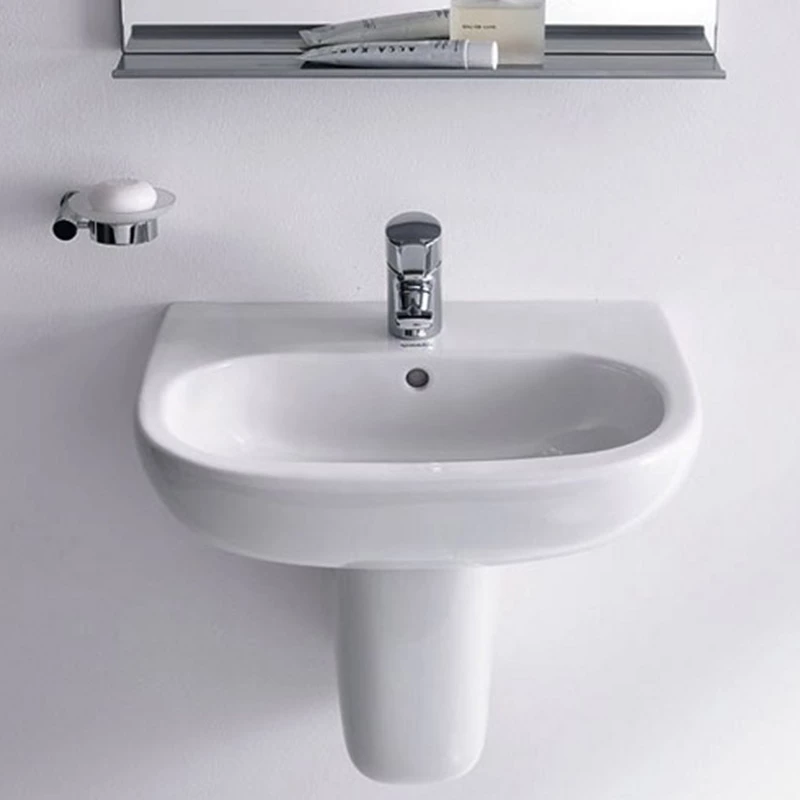 Duravit D-Code mosdó 60 x 46 cm, fehér, 1 csaplyukkal