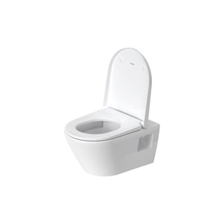 Duravit D-Neo Rimless fali wc csésze szett, fehér