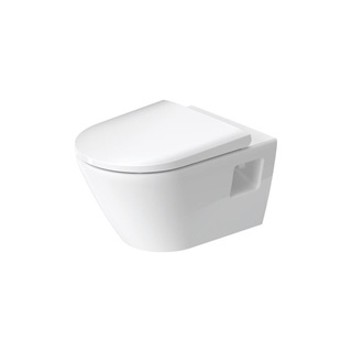 Duravit D-Neo Rimless fali wc csésze szett, fehér