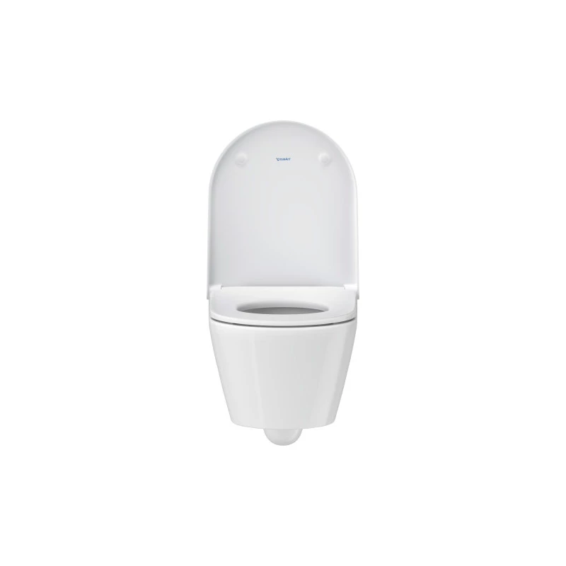 Duravit D-Neo fali-wc kombipack, Rimless, mélyöblítésű, 540x370 mm, Soft-Close wc-ülőke, nemesacél zsanérok