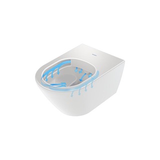 Duravit D-Neo fali-wc, mélyöblítésű, Rimless, 540x370 mm, fehér