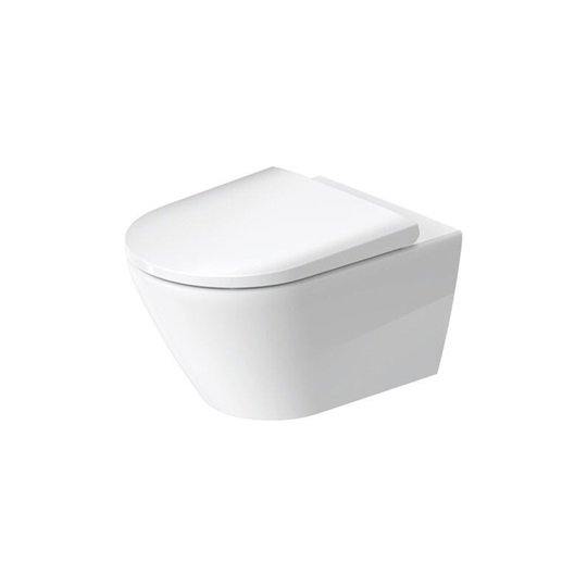 Duravit D-Neo fali-wc, mélyöblítésű, Rimless, 540x370 mm, fehér