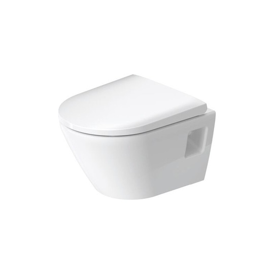 Duravit D-Neo fali kompakt wc, Rimless, mélyöblítésű, 480 mm