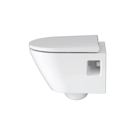 Duravit D-Neo wc szett Compact látható rögzítéssel (258709 wc + 002169 ülőke)