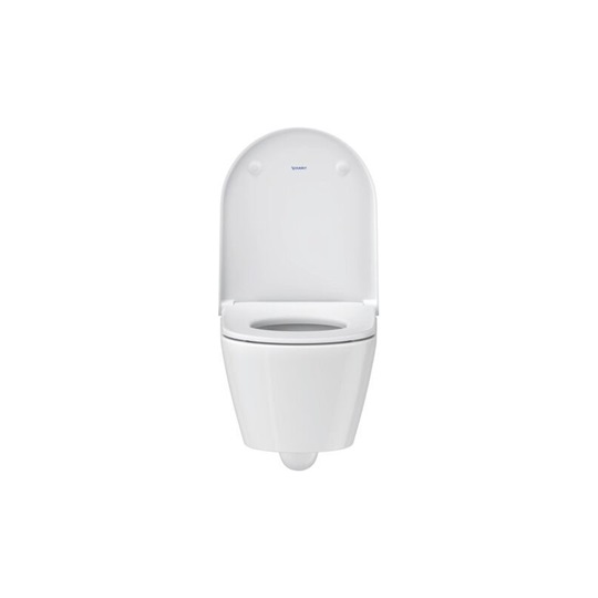 Duravit D-Neo wc szett Compact látható rögzítéssel (258709 wc + 002169 ülőke)