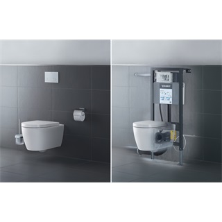 Duravit Durasystem A1 nyomólap fehér, műanyag, 217x146,5 mm, kétmennyiséges öblítéshez (installációs keret,szerelékek)