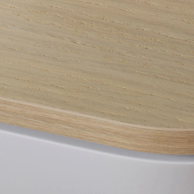 Duravit Happy D.2 Plus alsószekrény 1300x550, 2 fiókos, Happy D.2 Plus ráültethető mosdóhoz, szatén északi fehér