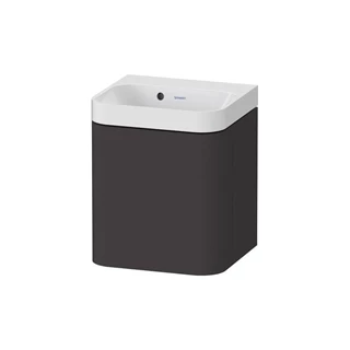 Duravit Happy D.2 Plus  falon függő alsószekrény(c-shapped) mosdóval 400*360*480mm, kerámia lefolyó szeleppel