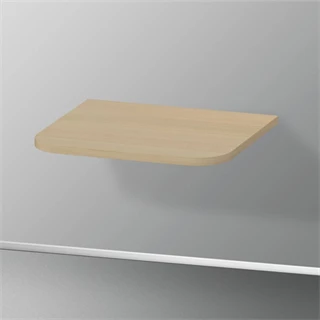 Duravit Happy D.2 Plus fedlap magasszekrényhez, 403x364 mm, mediterrán tölgy