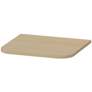 Duravit Happy D.2 Plus fedlap magasszekrényhez, 403x364 mm, mediterrán tölgy