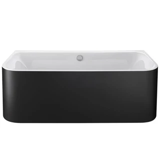 Duravit Happy D.2 Plus kád 1800*800mm téglalap alakú, félszabadonálló, szupermatt grafit