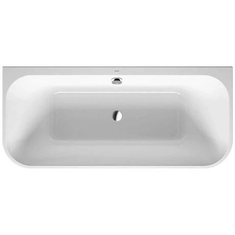 Duravit Happy D.2 Plus kád 1800*800mm téglalap alakú, félszabadonálló, szupermatt grafit