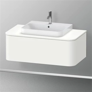 Duravit Happy D.2 Plus mosdópult alsóbútorhoz 1000*550*16mm, egy kivágással középen, matt fehér szatén lakkozott felület