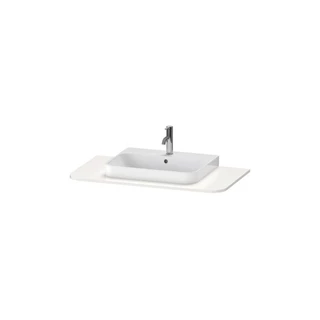 Duravit Happy D.2 Plus mosdópult alsóbútorhoz 1000*550*16mm, egy kivágással középen, matt fehér szatén lakkozott felület