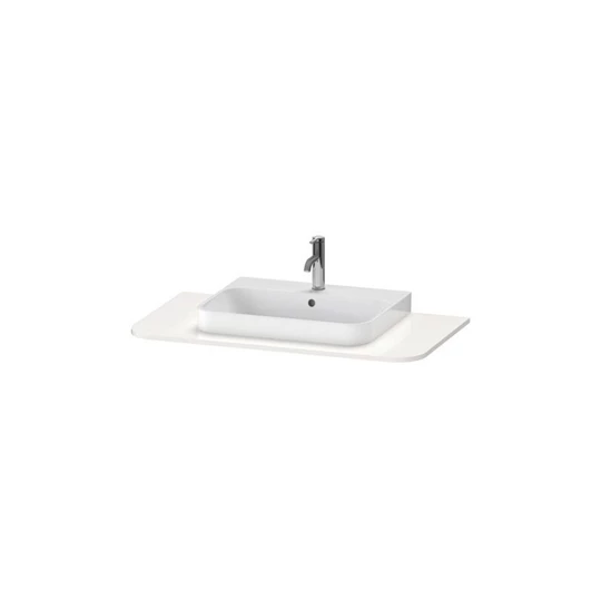 Duravit Happy D.2 Plus mosdópult alsóbútorhoz 1000*550*16mm, egy kivágással középen, matt fehér szatén lakkozott felület