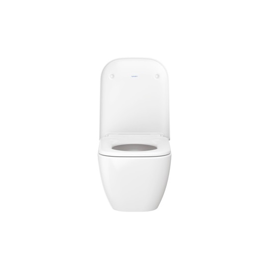 Duravit Happy D.2 fali WC csésze, mélyöblítésű, Rimless - öblítőperem nélküli, 365x540 mm, Wondergliss bevonattal
