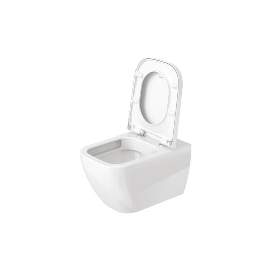 Duravit Happy D.2 fali WC csésze, mélyöblítésű, Rimless, 365x540 mm, fehér