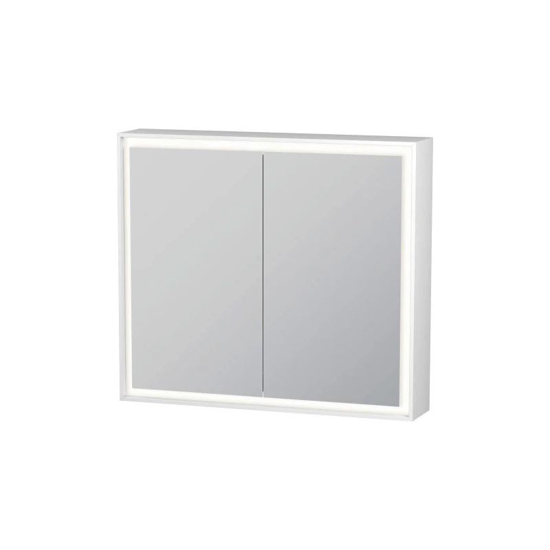 Duravit L-Cube tükrös szekrény, LED-világítással, szenzoros kapcsoló, 800x154x700 mm