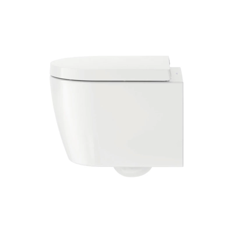 Duravit Me By Starck fali compact WC csésze, Rimless, mélyöblítésű, 370x480 mm