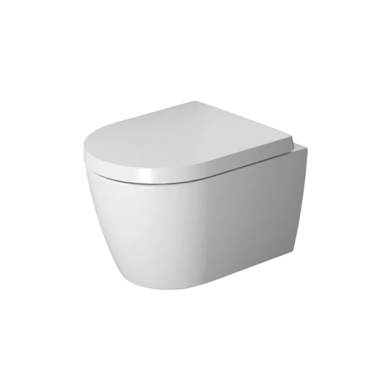 Duravit Me By Starck fali compact WC csésze, Rimless, mélyöblítésű, 370x480 mm