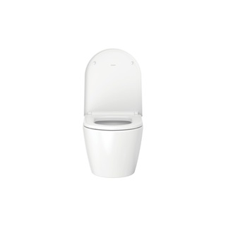 Duravit Me By Starck fali compact WC csésze, Rimless, mélyöblítésű, 370x480 mm