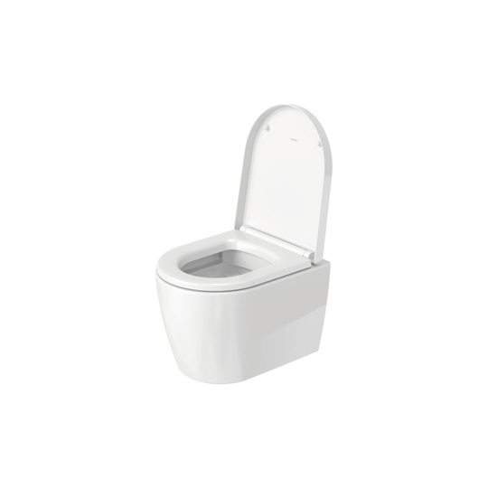 Duravit Me By Starck fali compact WC csésze, Rimless, mélyöblítésű, 370x480 mm