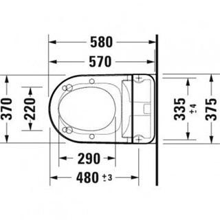 Duravit SensoWash® D-Neo Compact zuhany-WC komplett rendszer falra szereléshez, WC-ülőkével