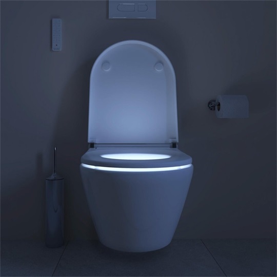 Duravit SensoWash® D-Neo Compact zuhany-WC komplett rendszer falra szereléshez, WC-ülőkével