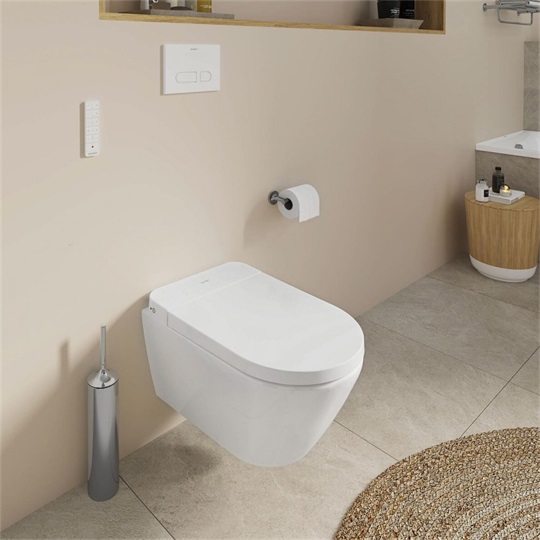 Duravit SensoWash® D-Neo Compact zuhany-WC komplett rendszer falra szereléshez, WC-ülőkével