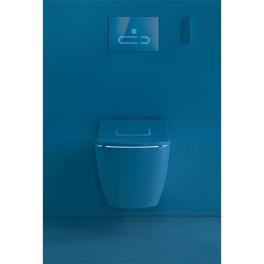Duravit Sensowash Me By Strack fali WC csésze, mélyöblítésű, Rimless, 370x570 mm, csak Sensowash-hoz