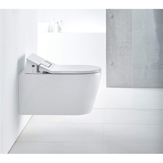 Duravit Sensowash Me By Strack fali WC csésze, mélyöblítésű, Rimless, 370x570 mm, csak Sensowash-hoz