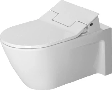 Duravit Starck2 fali WC csésze csak Sensowashoz, mélyöblítésű, rögzítőkészlettel