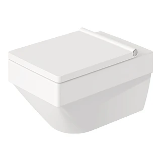 Duravit Vero Air fali wc, mélyöblítésű, Rimless, 370x570 mm, Durafix rögzítésse, fehér