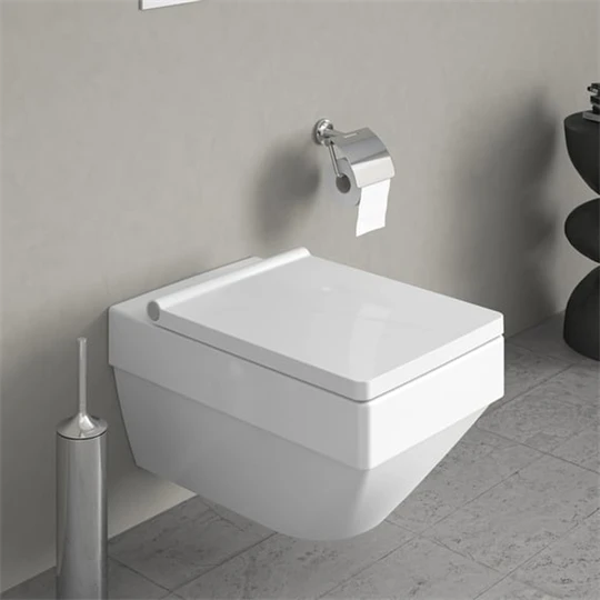 Duravit Vero Air fali wc, mélyöblítésű, Rimless, 370x570 mm, Durafix rögzítésse, fehér