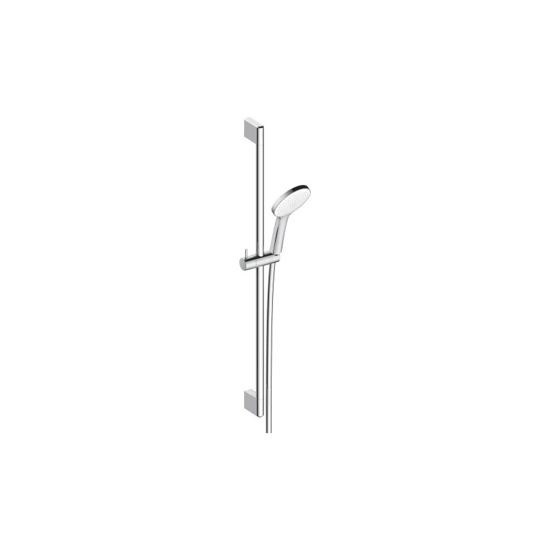 Duravit zuhanykészlet zuhanyfej rúd és tömlő, krómozott